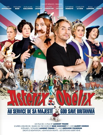 Astérix and Obélix: God Save Britannia, Gérard Depardieu,Edouard Baer,Guillaume Gallienne,Vincent Lacoste,Valérie Lemercier,Fabrice Luchini,Catherine Deneuve,Dany Boon,Bouli Lanners,Charlotte Le Bon