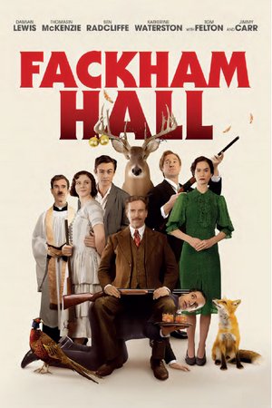 Fackham Hall, Hero Fiennes Tiffin,Thomasin McKenzie,Emma Laird,Katherine Waterston