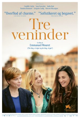 Tre veninder, Camille Cottin,Sara Forestier,India Hair,Damien Bonnard,Grégoire Ludig,Vincent Macaigne,Éric Caravaca,Mathieu Metral
