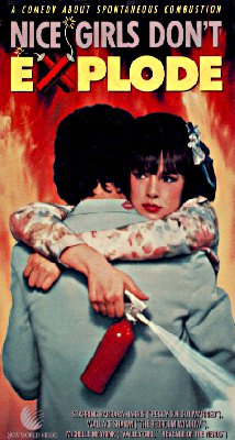 Nice Girls Don't Explode, Barbara Harris, Wallace Shawn, Michelle Meyrink, William O'Leary, James Nardini, Margot Gray, Jonas Baugham, William Kuhlke, Belinda Wells, Irwin Keyes