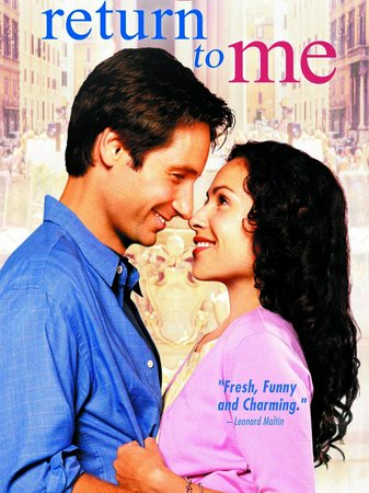 Return to Me, David Duchovny,Minnie Driver,Robert Loggia,Bonnie Hunt,David Alan Grier,Joely Richardson,Eddie Jones,Marianne Muellerleile,William Bronder,Brian Howe
