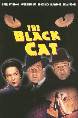 THE BLACK CAT, Basil Rathbone, Broderick Crawford, Hugh Herbert, Gale Sondergaard, Bela Lugosi, Anne Gwynne, Gladys Cooper, Cecilia Loftus, Claire Dodd, John Eldredge