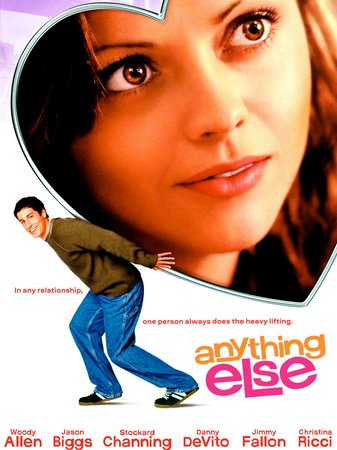 Anything Else, Jason Biggs,Christina Ricci,Woody Allen,Danny DeVito,Stockard Channing,KaDee Strickland,David Conrad,Jimmy Fallon,William Hill,Erica Leerhsen