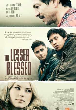 LESSER BLESSED, THE, Joel Nathan Evans, Chloe Rose, Kiowa Gordon, Benjamin Bratt, Adam Butcher, Tamara Podemski